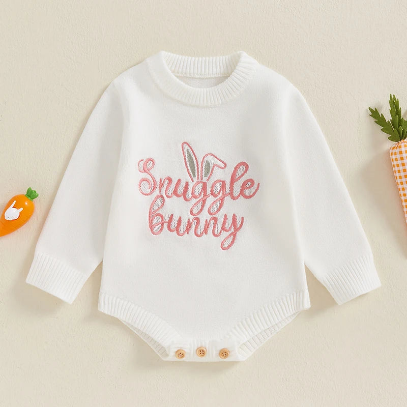 Snuggle Bunny Knitted Romper