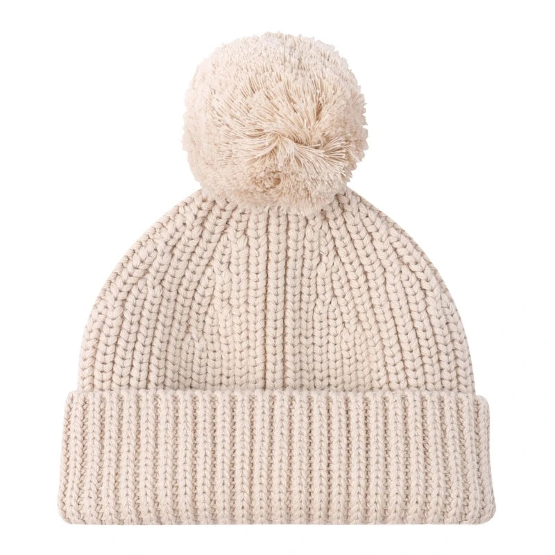 Knitted Pom Hat