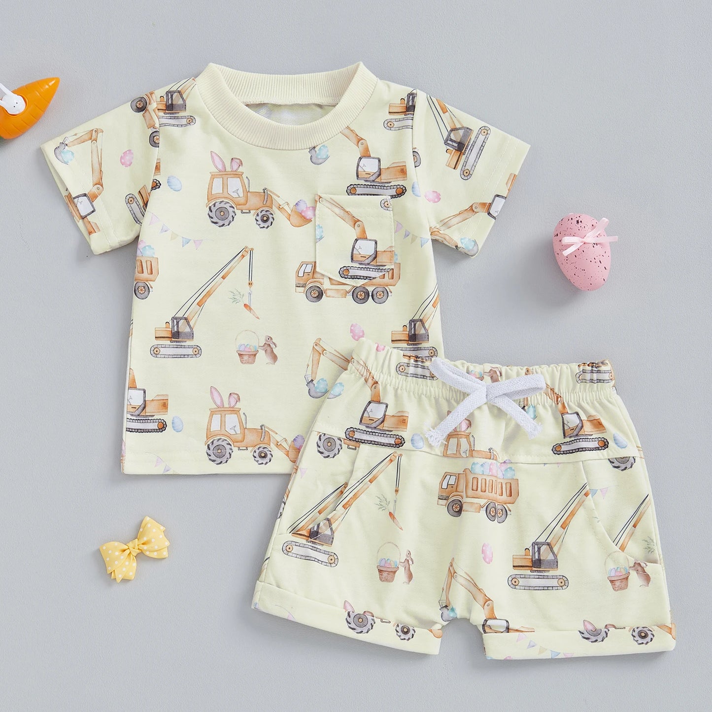 Eggscavator Shorts Set