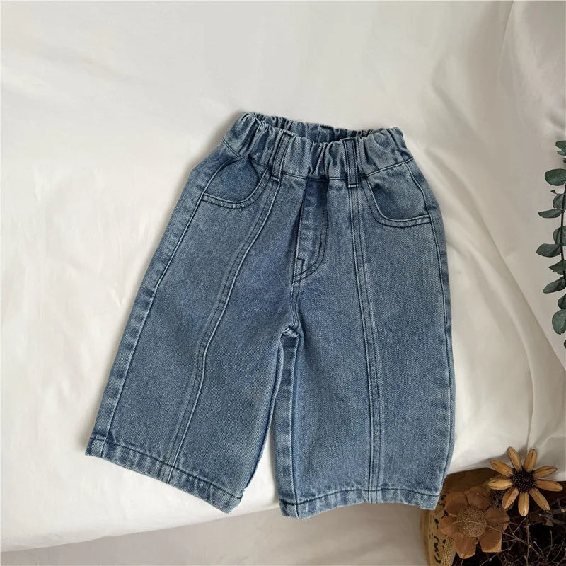 Wide-leg Jeans