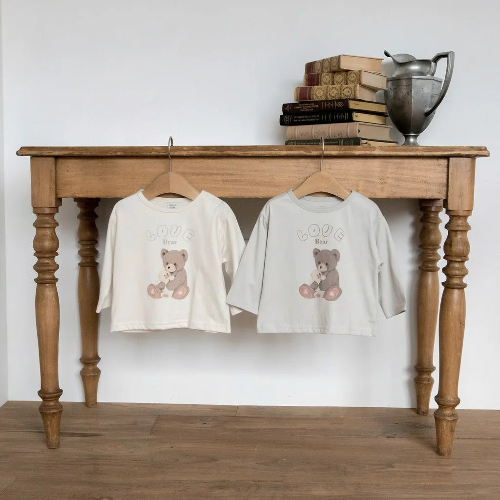 Casual Bear Long Sleeve Tee