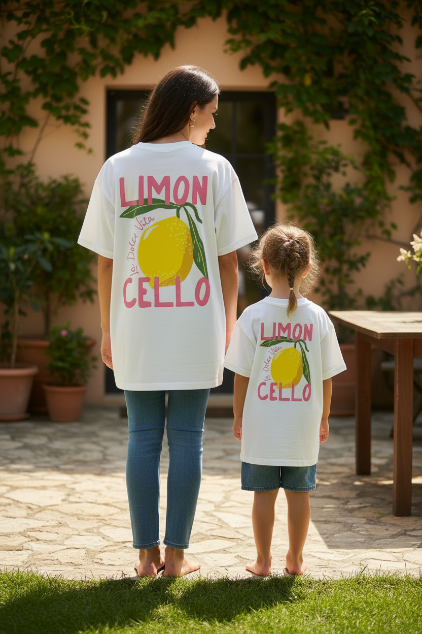 Limon Cello Unisex Basic Tee | Mama & Mini