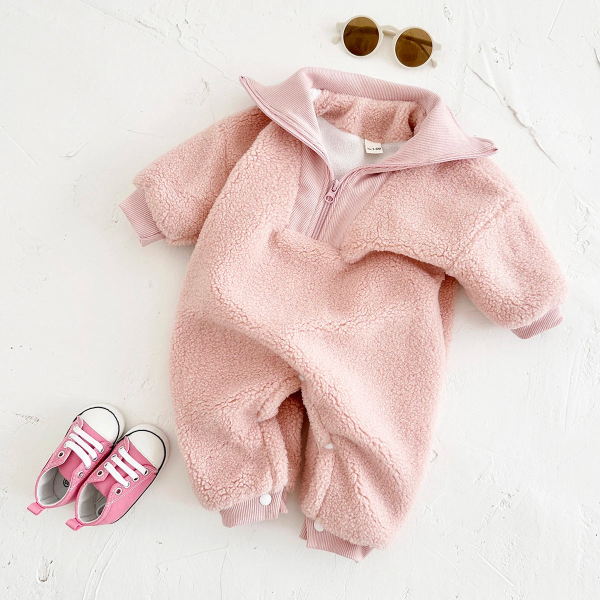 Half-Zip Fleece Snowsuit