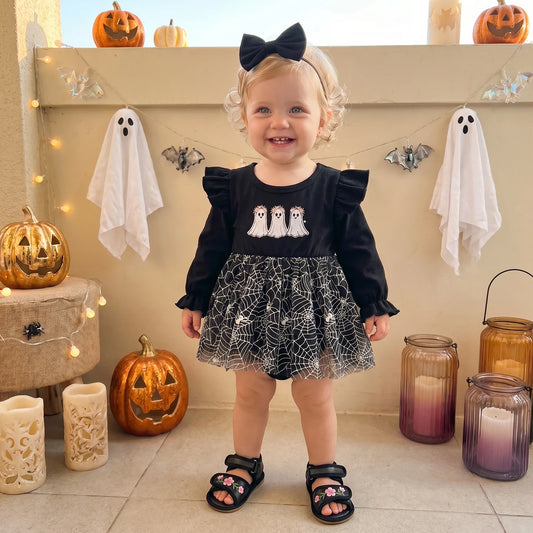 Ghoul Tulle Dress & Bow