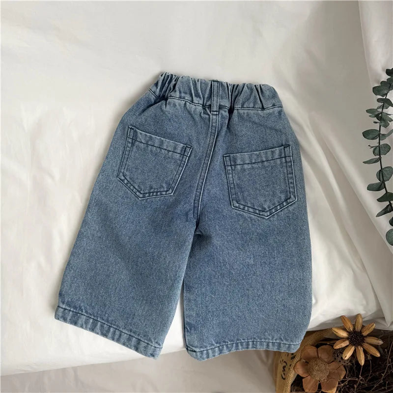 Wide-leg Jeans