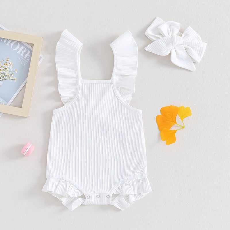 Lexi Ruffle Romper & Bow