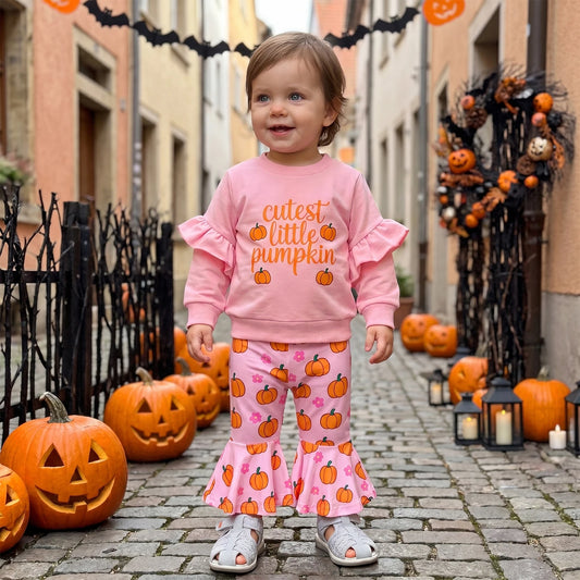 Little Pumpkin Bell Bottoms