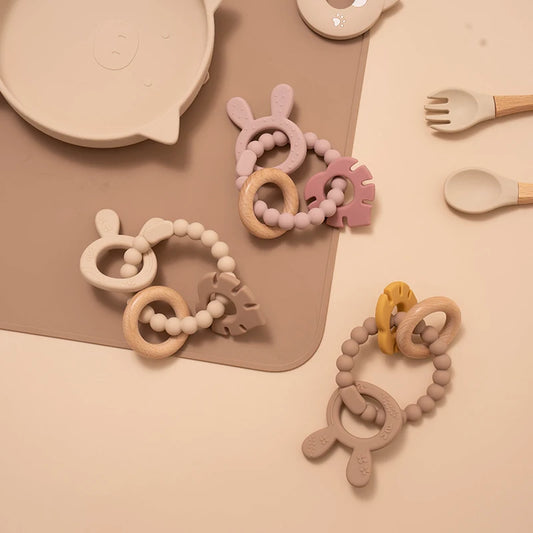 Rabbit Silicone Teether