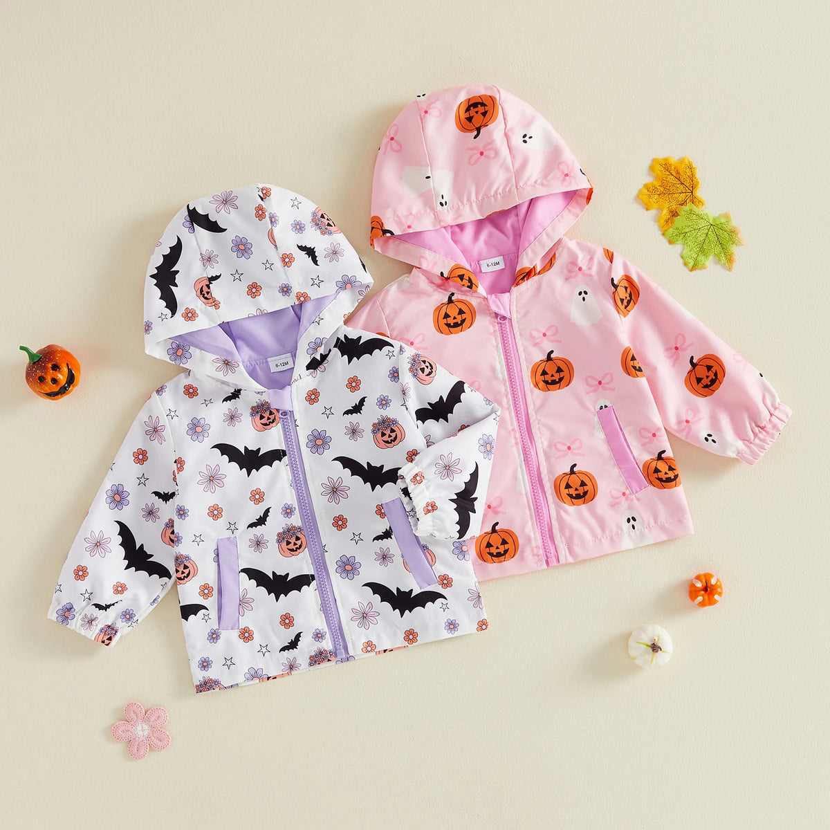 Spooky Girls Rain Mac