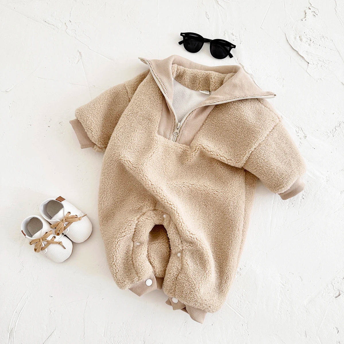 Half-Zip Fleece Snowsuit