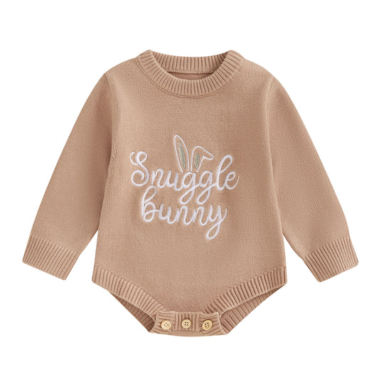 Snuggle Bunny Knitted Romper