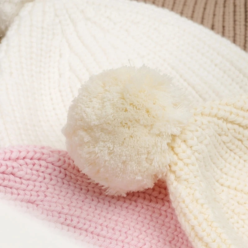Knitted Pom Hat