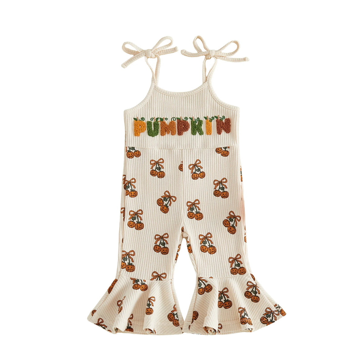 Pumpkin Waffle Bell Bottoms