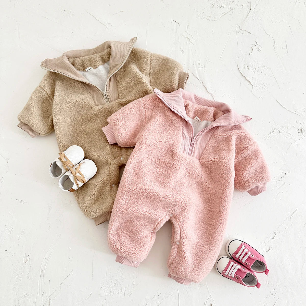 Half-Zip Fleece Snowsuit