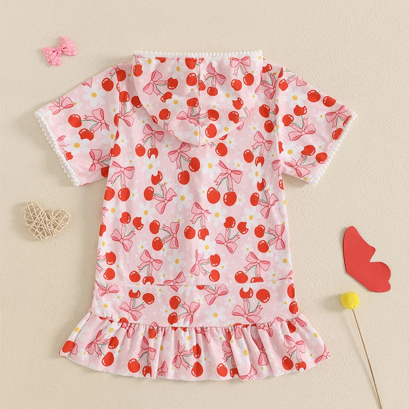 Nelle Cherry Beach Dress
